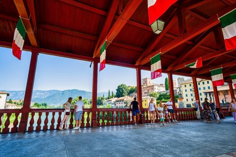 Ponte degli Alpini, Bassano del Grappa, Veneto, Italy, Europe