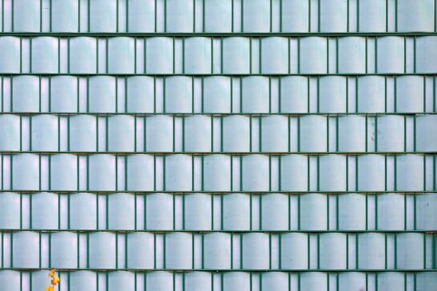 Structure of a privacy fence, Bavaria, Germany, Europe