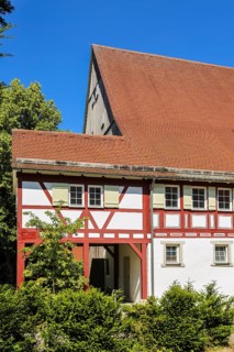 Schlössle Oberlenningen, Lenningen Castle, former aristocratic residence of the Schilling von