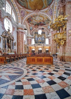 St Jakob's Cathedral, Innsbruck Cathedral, Cathedral, Interior, Innsbruck, Tyrol, Austria, Europe