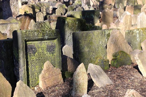 The Old Jewish Cemetery in the Josefov district is one of the most historically significant Jewish