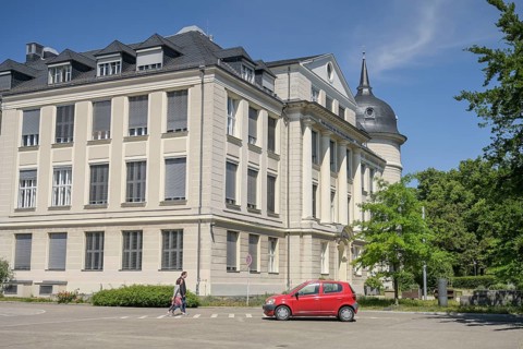 Hahn-Meitner-Bau, Thielallee, Freie Universität, Dahlem, Steglitz-Zehlendorf, Berlin, Germany,