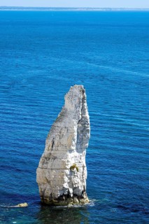 White Cliffs of Old Harry Rocks Jurassic Coast, Dorset Coast, Poole, England, United Kingdom,