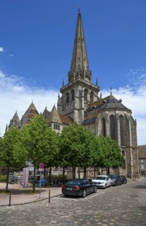 Saint-Lazare Cathedral, Autun, Département Saône-et-Loire, Region Bourgogne-Franche-Comté,