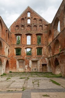 Monastery ruins, Bad Doberan, Mecklenburg-Western Pomerania, Germany, Europe