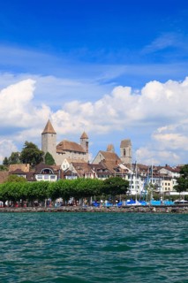 Castle, Sankt, Lake Zurich, Rapperswil, Rapperswil-Jona, St. Gallen, Switzerland, Europe