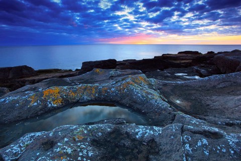 Coast, Coigach Peninsula, Scotland, Tidal pools