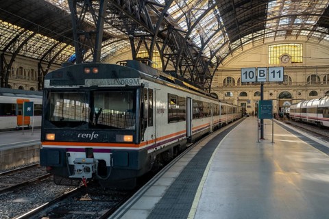 Estacio de Franca, terminus in Ciutat Vella, Barcelona, Spain, Europe