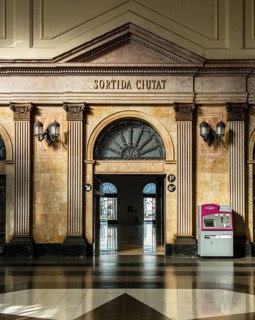 Estacio de Franca, terminus in Ciutat Vella, Barcelona, Spain, Europe