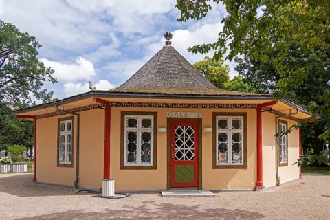 Red Pavilion, Bad Doberan, Mecklenburg-Western Pomerania, Germany, Europe