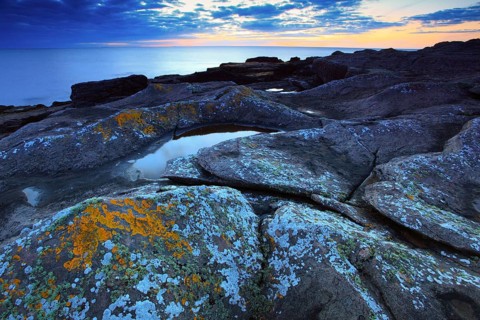 Coast, Coigach Peninsula, Scotland, Tidal pools