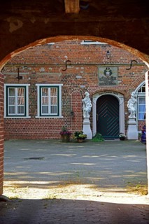 Europe, Germany, Lower Saxony, Altes Land near Hamburg, Hamburg Metropolitan Region,