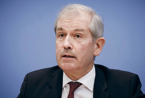 Jens Scholz, Chairman, Association of German University Hospitals (VUD), speaking at a federal
