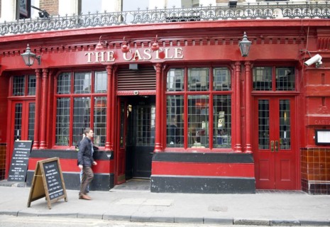 The Castle pub, Cowcross Street, Farringdon, London, England, UK