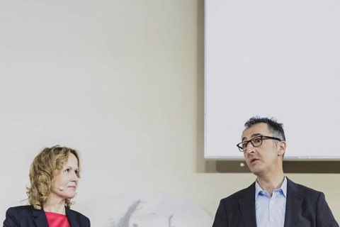 (L-R) Steffi Lemke (Alliance 90/The Greens), Federal Minister for the Environment, Nature