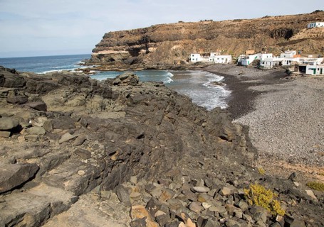 Fishing village of Los Molinos, west coast of Fuerteventura, Canary Islands, Spain, Europe