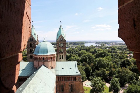 Panorama of Speyer, Rhineland-Palatinate