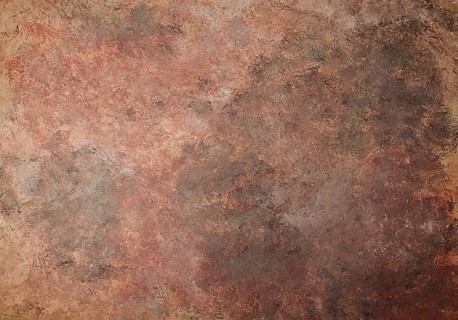 Abstract background, painted, rust effect, beige-brown, horizontal, no people
