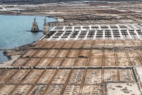Salinas de Janubio, Lanzarote, Canary Islands, Spain, Europe
