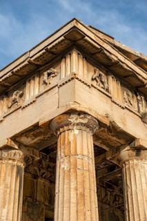 Temple of Hephaestus, Ancient Agora of Athens, Greece, Europe