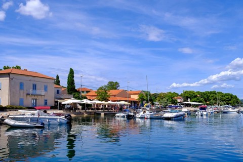 Nerezine, island of Losinj, Kvarner Gulf Bay, Croatia, Europe
