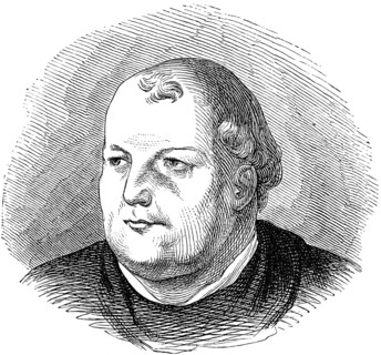 Portrait, Johann von Staupitz, Vicar General of the Augustinian Order, court preacher, historical