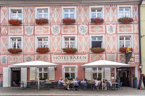 Hotel and Inn Zum Roten Bären, Freiburg im Breisgau, Black Forest, Baden-Württemberg, Germany,