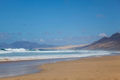 Playa de Cofete, Jandia, Fuerteventura, Canary Islands, Spain, Europe
