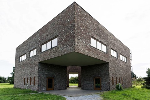 Art Museum and Langen Foundation, near Neuss, North Rhine-Westphalia, Germany, Europe