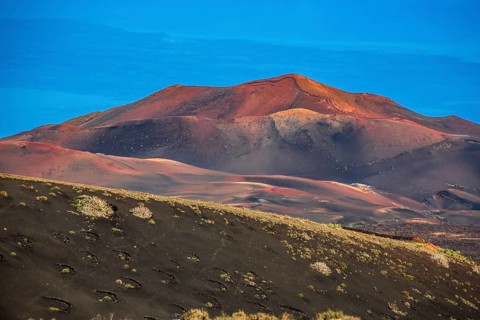 2016, Timanfaya National Park, Lanzarote, Fire Mountains of Timanfaya National Park, Montanas del