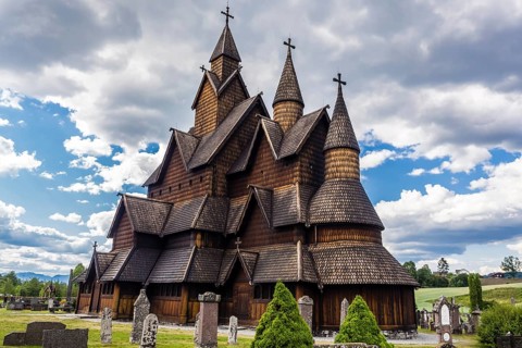 Heddal Stave Church, Notodden, Telemark, Norway, Europe