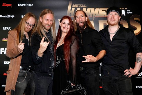 Elvellon at the Metal Hammer Awards 2024 in the Uber Eats Music Hall. Berlin, 31.08.2024