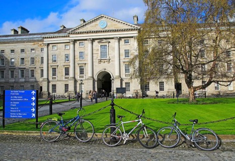 Regent House, Trinity College university, city of Dublin, Ireland, Irish Republic, Europe