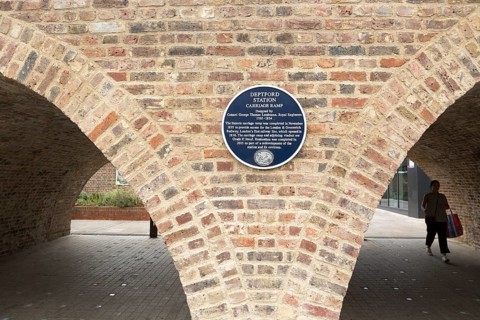Deptford station carriage ramp, Deptford, Lewisham, London SE8, England, UK completed 1835