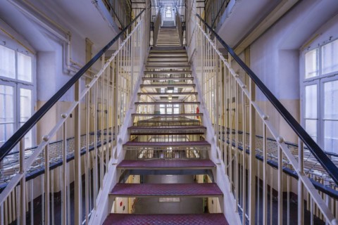 Former Bautzen II Special Detention Centre, now the Bautzen Memorial, Bautzen, Saxony, Germany,