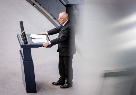 Josip Juratovic (SPD), recorded during a speech on the euro balance sheet in the German Bundestag