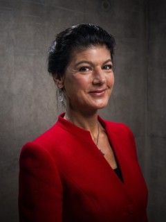 Sahra Wagenknecht is a member of the German Bundestag and founder of the BSW party, pictured here