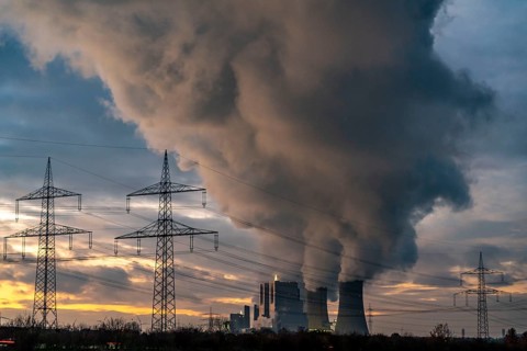 Neurath lignite-fired power plant, near Grevenbroich, power plant units F and G, A-E, thick water