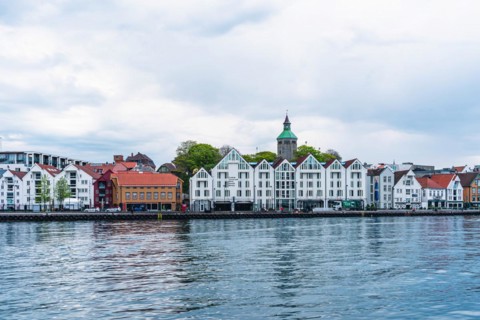 View of STAVANGER, FjordSailing, Stavanger, Boknafjorden, Norway, Europe