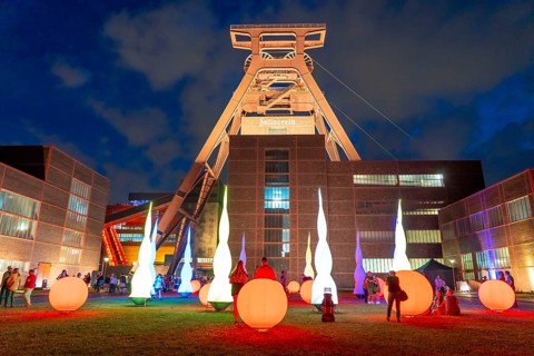 Extraschicht, Night of Industrial Culture, music, action, attractions, culture, art, show at 43