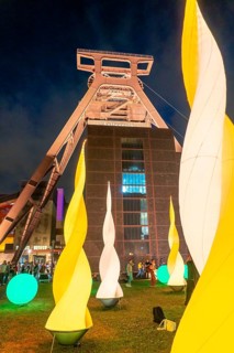 Extraschicht, Night of Industrial Culture, music, action, attractions, culture, art, show at 43