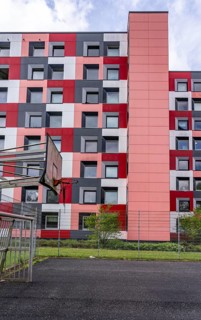 Student hall of residence of the Studierendenwerk Essen-Duisburg in Essen, over 310 furnished rooms