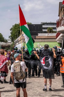 Demonstration against the AFD party conference in Essen, North Rhine-Westphalia, Germany, Europe