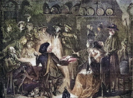 Arrest of the royal family, 1792, France, French Revolution, Historical, Digitally restored