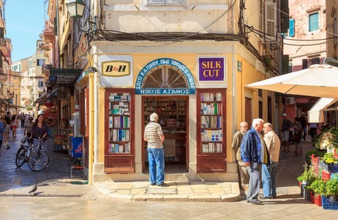 Old Town of Corfu, Ionian Islands, Greece, Europe