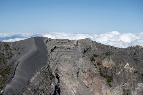 Irazu Volcano, Irazu Volcano National Park, Parque Nacional Volcan Irazu, Cartago Province, Costa