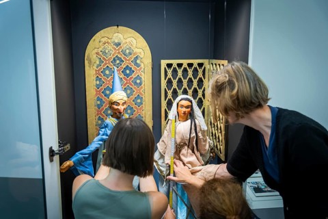 The puppet theatre collection of the Staatliche Kunstsammlungen Dresden (SKD), one of the largest