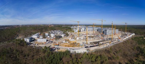 New semiconductor plant in Dresden, Dresden, Saxony, Germany, Europe