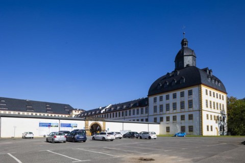 Friedenstein Castle, Gotha, Thuringia, Germany, Europe