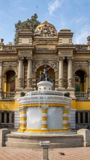 Fuente Neptuno, Santiago de Chile, Chile, South America